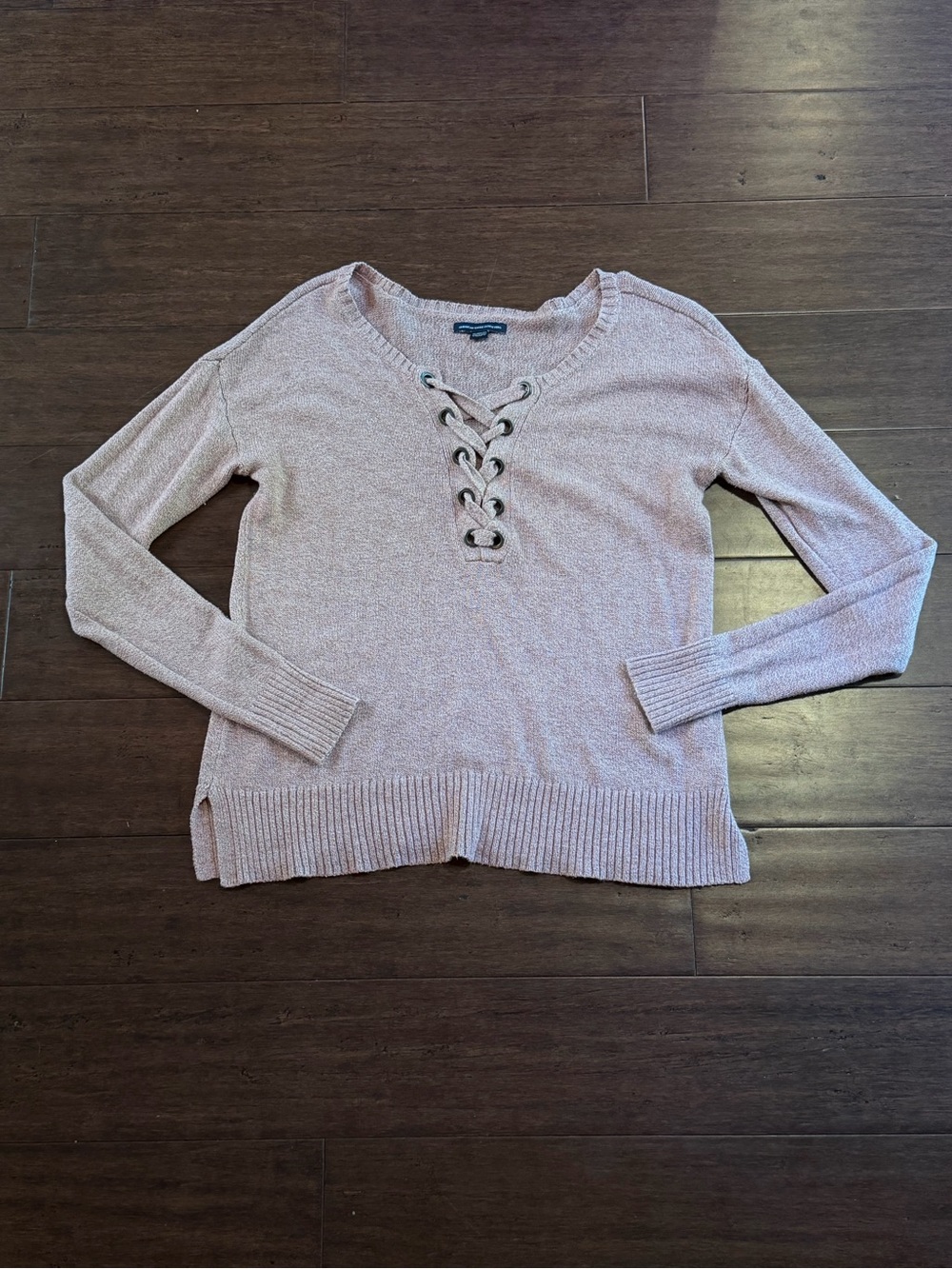 American Eagle Light Pink Sweater